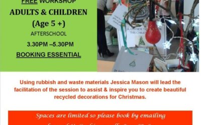 Creative Christmas Decoration Workshop 24th Nov