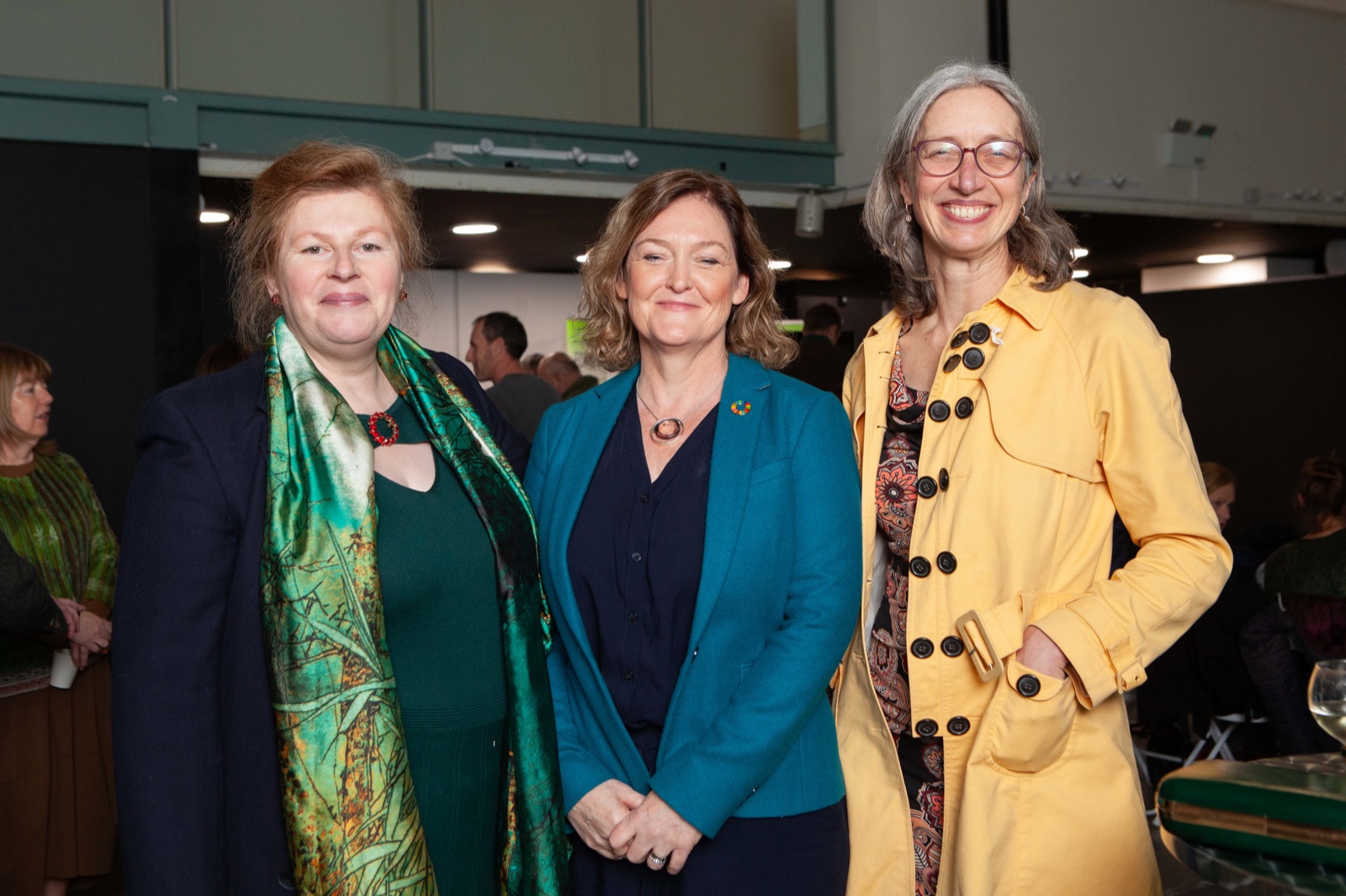 Una, Sarah and Claire at the 2025 Environmental Awards ceremony
